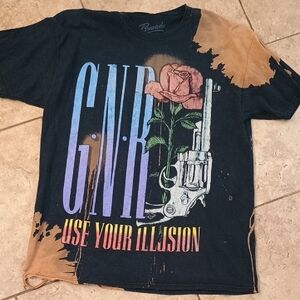 Black and Brown Graphic T-Shirt